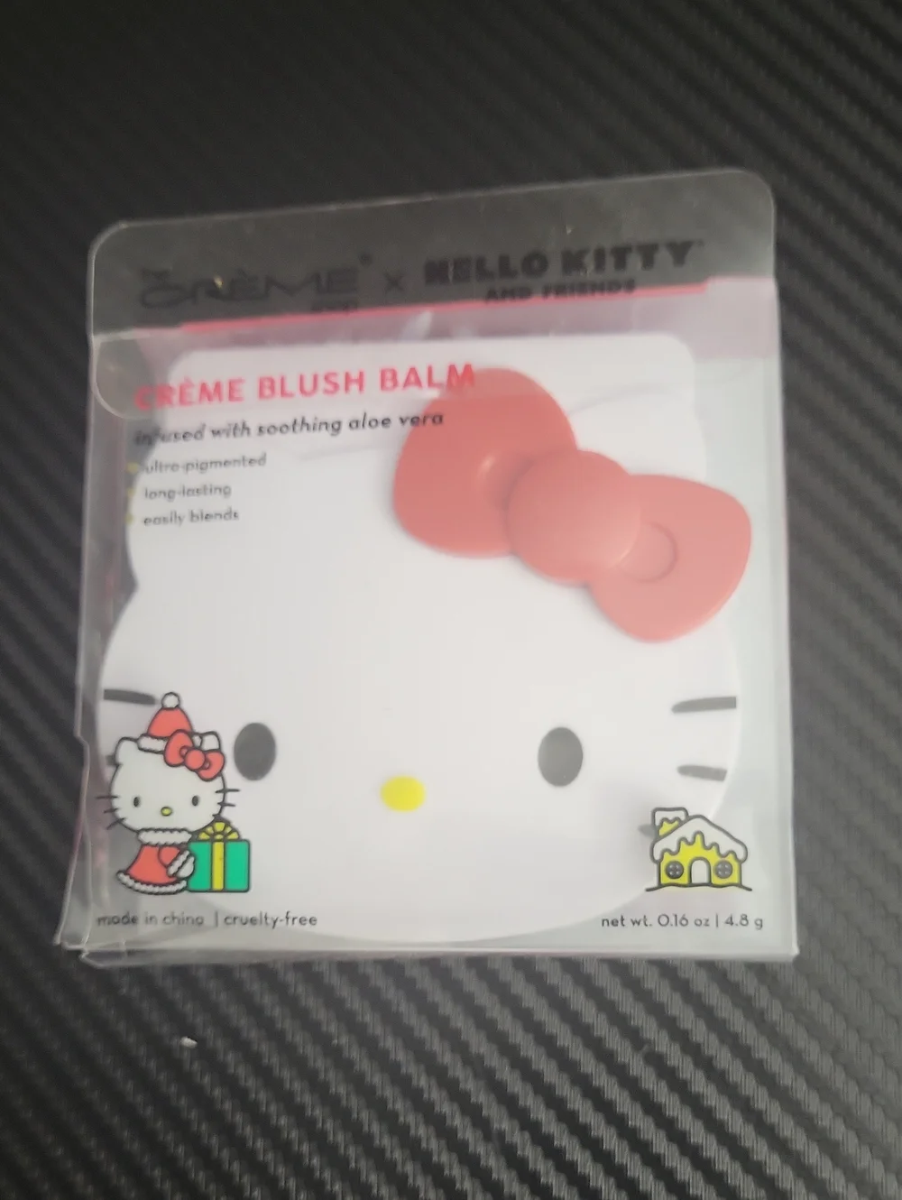 New The Creme Shop X Hello Kitty Crème Blush in Cranberry Crush